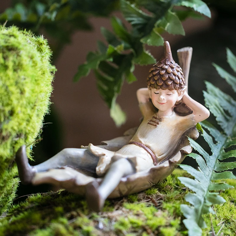 Garden Decoration Fairy Figurines | Miniature Resin Fairies Elves