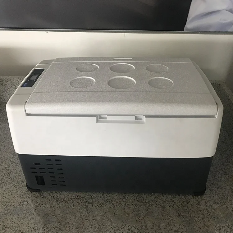 Portable Solar-powered Ice Cream Freezer For Camping 12v Handheld Cooler Mini Car Fridge Freezer 3