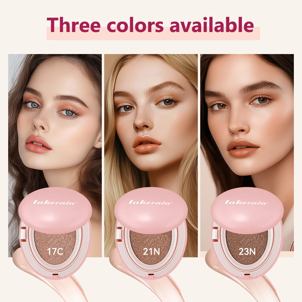 Cushion Foundation Korean Makeup Base Mist Foundations Makeup Full Coverage Cc Cream Sunscreen Cosmetic High Face White