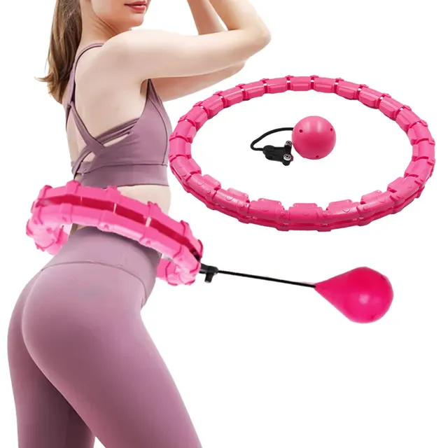 Adjustable Sport Hoops Abdominal Thin Waist Exercise Detachable Massage Hoops Fitness Equipment Gym Home Training Weight Loss 1