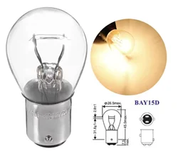 Vibrant Multi - Color Halogen Bulb Set - Custom Turn, Tail & Reverse Light Styling in 5 Stunning Hues (2pcs)