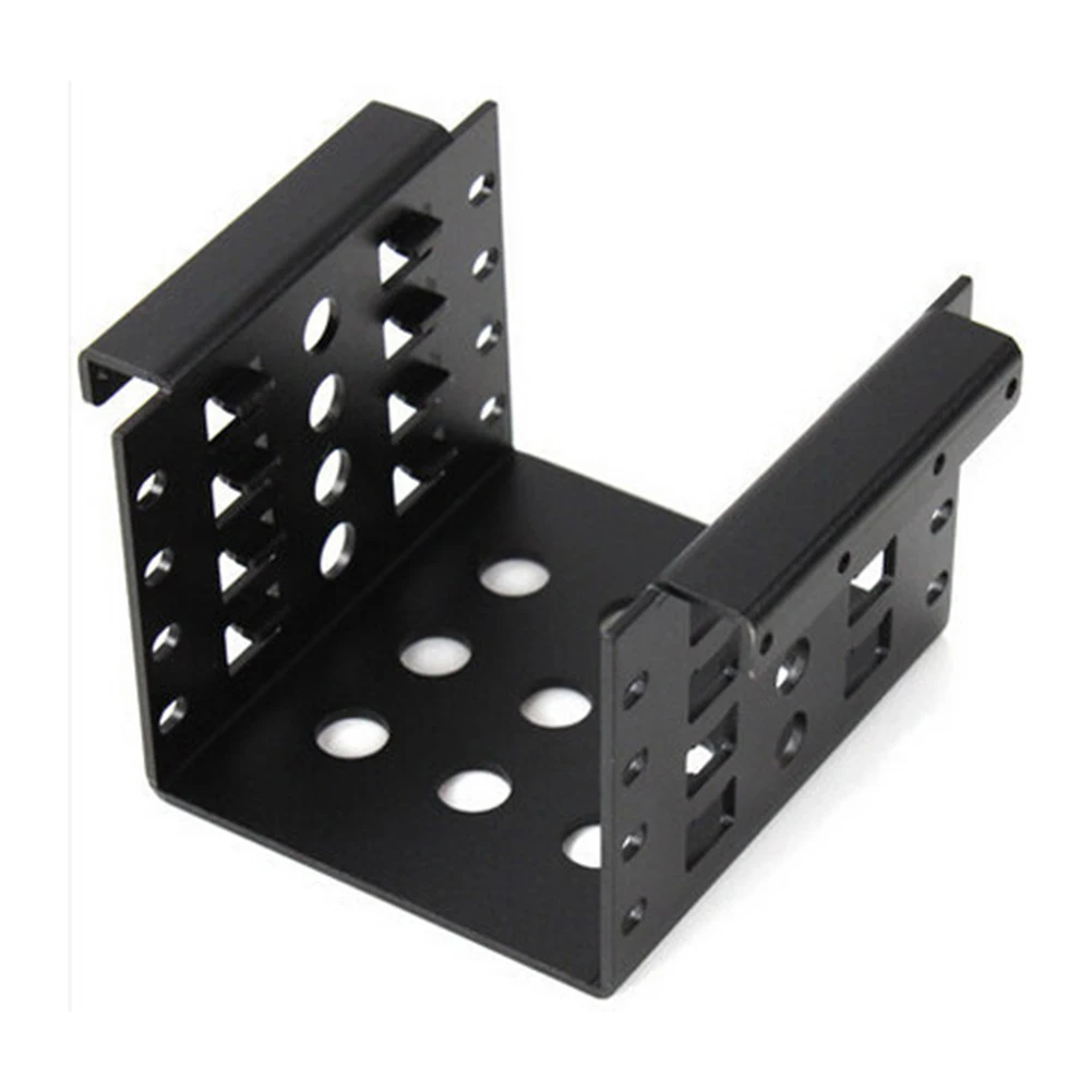 4 Bay 2.5 inch to 3.5 inch Drive SSD Adapter Bracket SSD Hard Drive Caddy Chassis Internal Mounting Holder