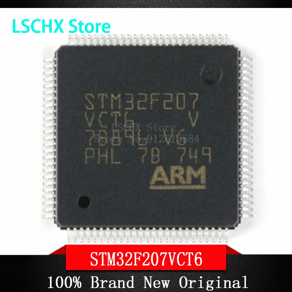 

(1 шт.) Новый STM32F207VCT6 STM32F207VET6 STM32F207VGT6 STM32F207IGT6 STM32F207ZCT6 STM32F207ZGT6 STM32F207ZET6 STM32F207ZFT6