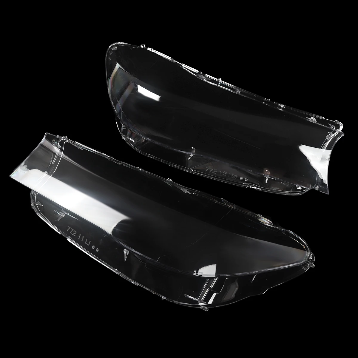2x Headlight Lens Cover Shell Clear For BMW 7 Series G11 G12 740i 750i 2016-2019