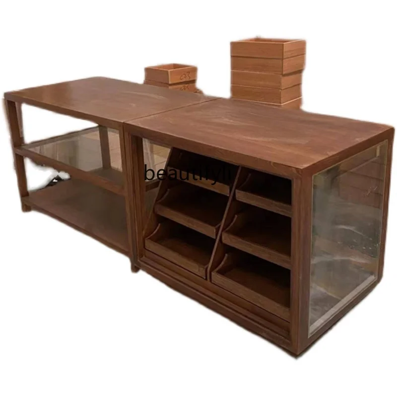 

Clothing Store Display Stand Shoe Cabinet Locker Ancient Side Cabinet Display Stand Side Cabinet Paint Curio Cabinet Booth