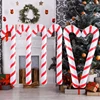 2/4/6Pc Christmas Inflatable Candy Canes Stick Balloons New Year Christmas Holiday Decorations Candy Canes Toy for Outdoor Party 2