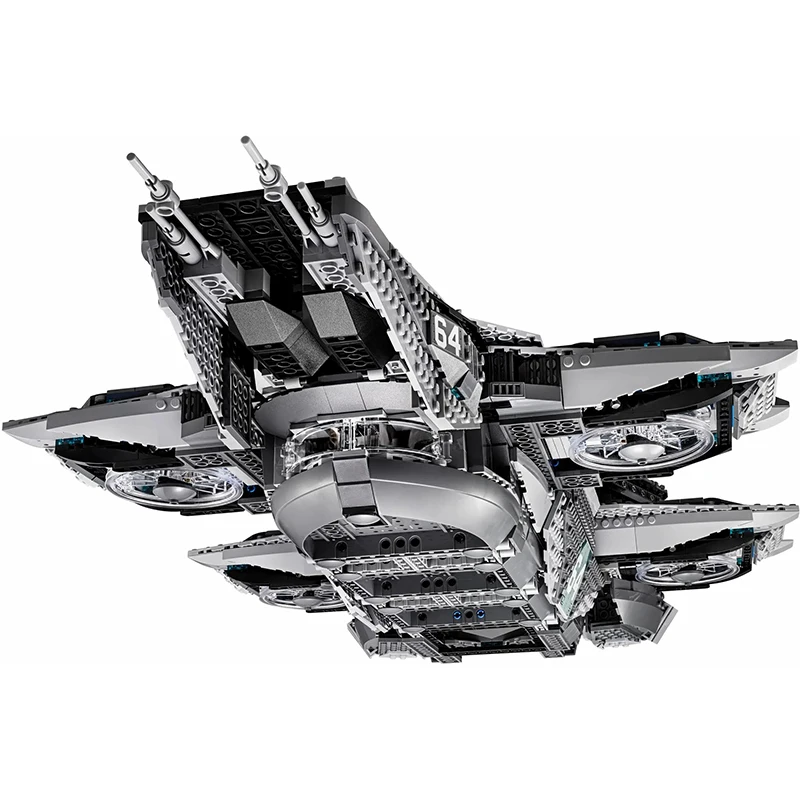 Kit de luz Led para pantalla MOC, modelo Helicarrier, bloques de