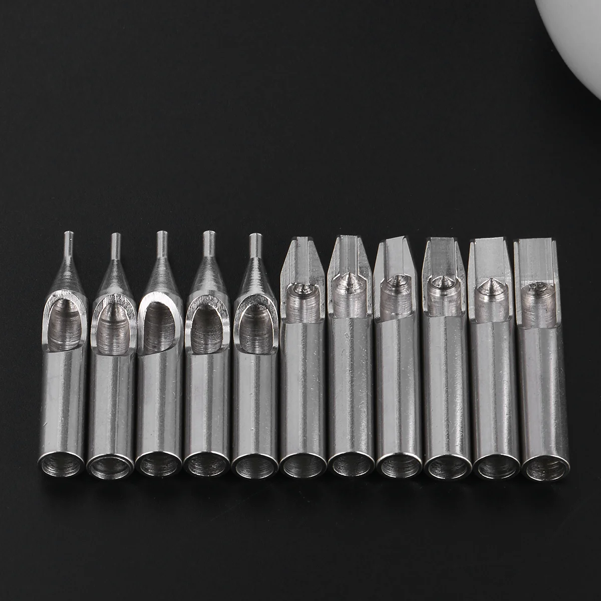 Tips Nozzledisposable Round Mixed Metal Tubes Sterile Tip Liner Reusable