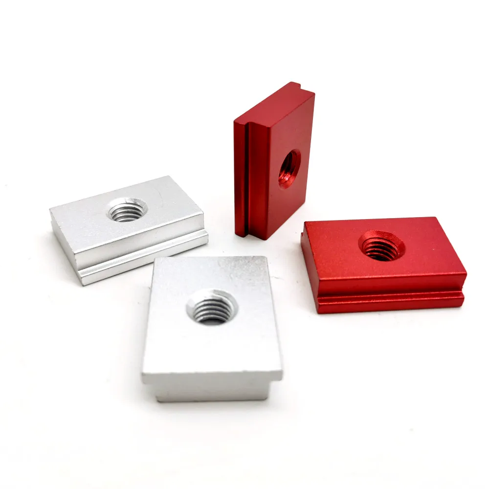 T-슬롯 마이터 트랙 슬라이더 슬라이딩 너트용 T-슬라이더, 알루미늄 합금 T 슬롯 너트, 목공 도구 지그 나사 슬롯 패스너, 10 개