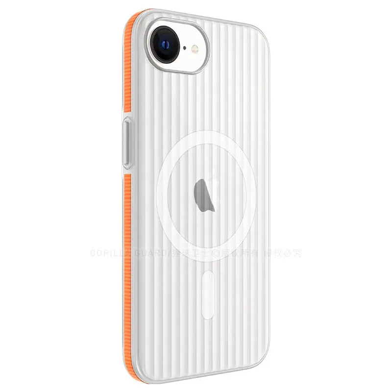 Stylish Magnetic Frosted Anti-Slip Shockproof Phone Case with MagSafe Compatibility