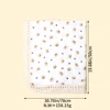 Cute Printed Baby Blanket Soft 2 Layer Cotton Receive Blankets for Newborn Bath Towel Summer Bedding Baby Items Mother Kids 4