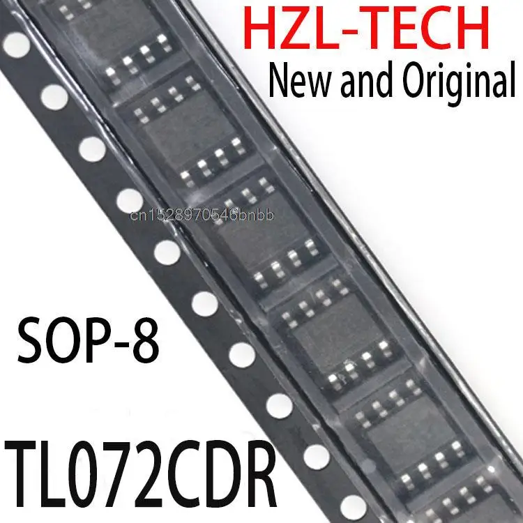 100 шт. новые и оригинальные SOP8 TL072 SOP TL072CD 072CDR SOP-8 TL072CDT TL072C TL072CDR |