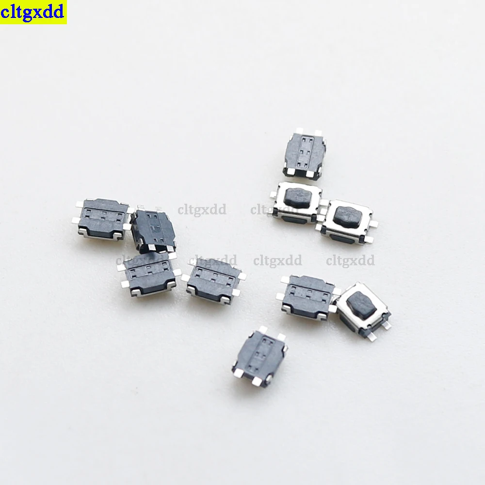 Cltgxdd 10piece 3*3.5*1.8MM batch imported touch switch patch 3 * 3.5 * 1.8MM button switch small turtle 4-pin SMD mobile phone