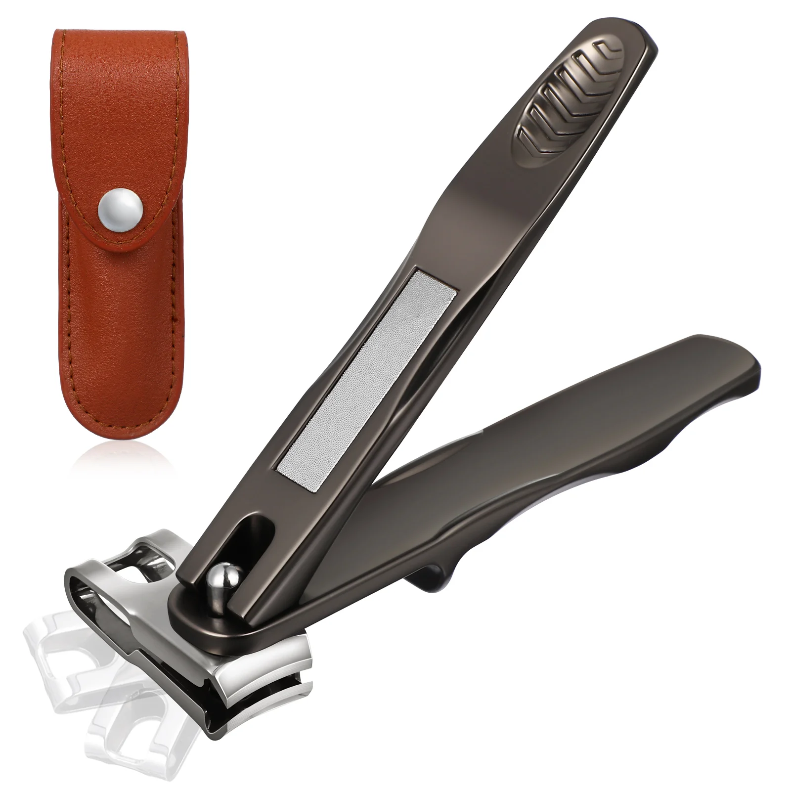 

Фонарь для ногтей, вращающийся на 360 градусов инструмент для ухода за ногтями, машинка для стрижки ногтей с сумкой для хранения