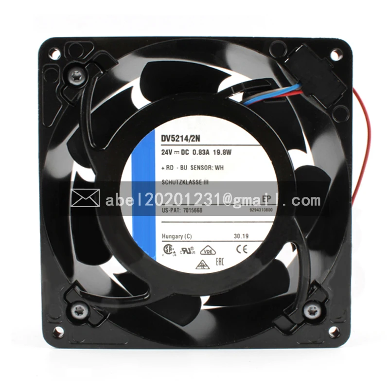 

BRAND NEW ORIGINAL DV5214/2N DV 5214/2 N DC 24V 19.8W COOLING FAN 12738 127*127*38MM