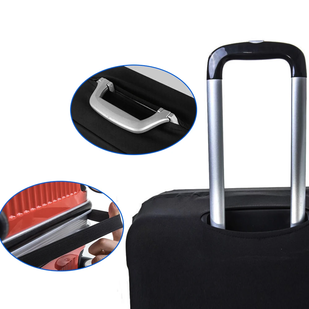 Travel Suitcase Protective Cover for 18-32inch Luggage Cover Elasticity Thicker Dust Trolley Case Travel Accessories