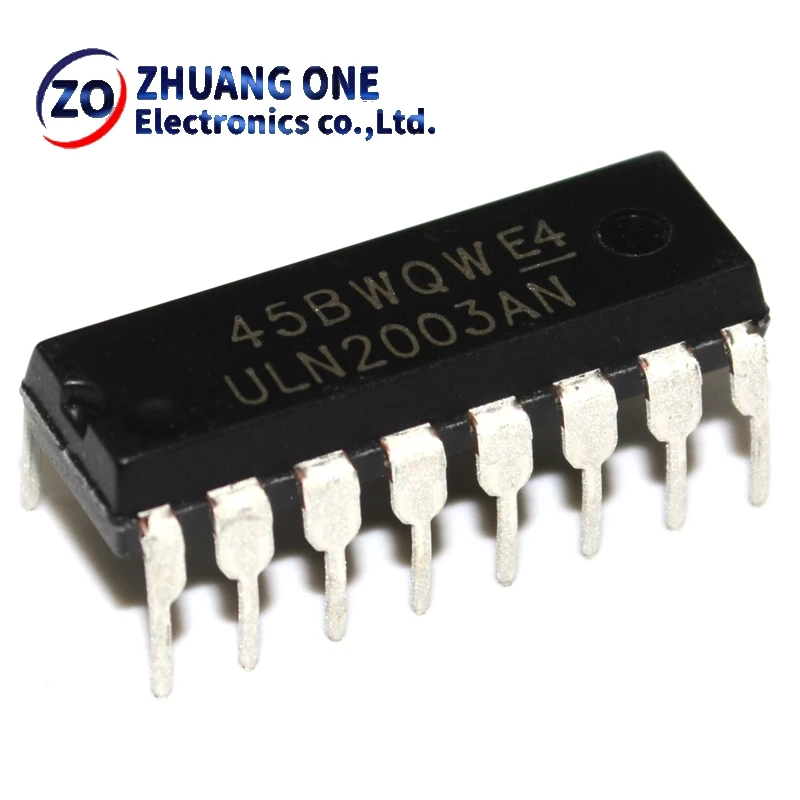 10 Stück ULN2003AN DIP-16 – Transistor-Array IC In DIP-Bauform – Ersatz Für ULN2003, ULN2803, ULN2004 Und Weitere Varianten