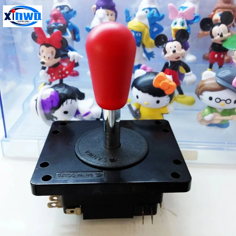 SANWA LB-35-N 타원형 볼 아케이드 게임, 8YT 조이스틱, 탑볼 로커, 라운드 헤드 볼탑, JLF-TP-8T 스틱 노브, 일본