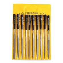 

10PCS Diamond Mini Needle File Set DIY Wood Rasp File Needle Jewelry Polishing Carving Diamond File Handy Tools Ceramic Crafts
