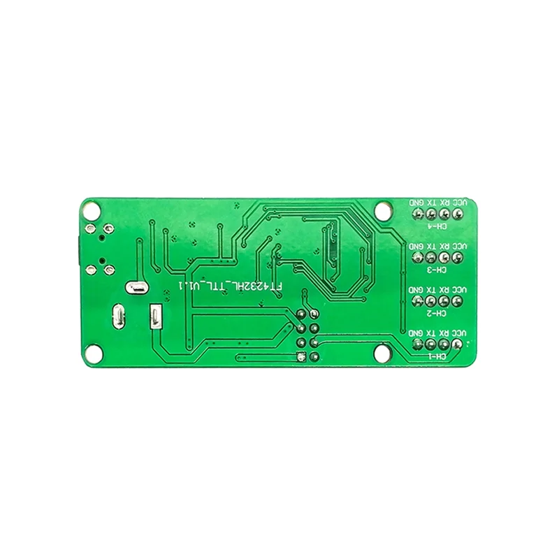 AY14 -LC-FT4232-4TTL USB to TTL 컨버터 모듈 4채널 고속 UART 시리얼 포트 통신 보드 5V 3.3V 2.5V 1.8V