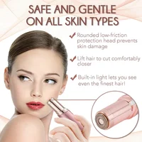 2024 New Epilator Face Hair Removal Lipstick Shaver USB Electric Eyebrow Trimmer Women's Hair Remover Mini Shaver epilator 2