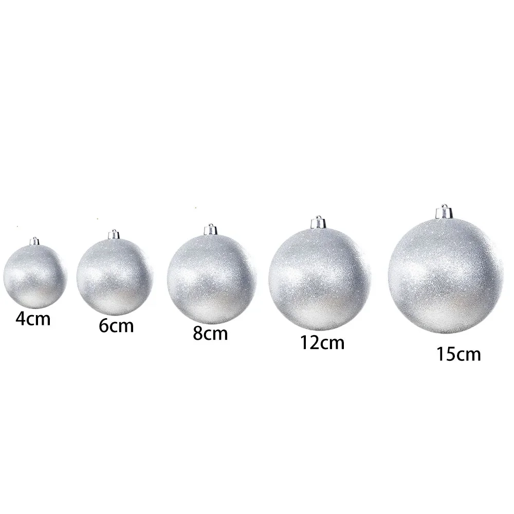 thumbnail image 1 of Adornos para árbol de Navidad de bolas grandes de oro mate rojo de 15 cm para bodas, fiestas de Navidad, decoración de techo para el hogar y la oficina en el año nuevo 2023, 1 of 5