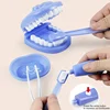 Children's Dental Examination Model Set, Preschool Dental Set, Boy and Girl Pretend Education Role Playing Learning Toy Set 4