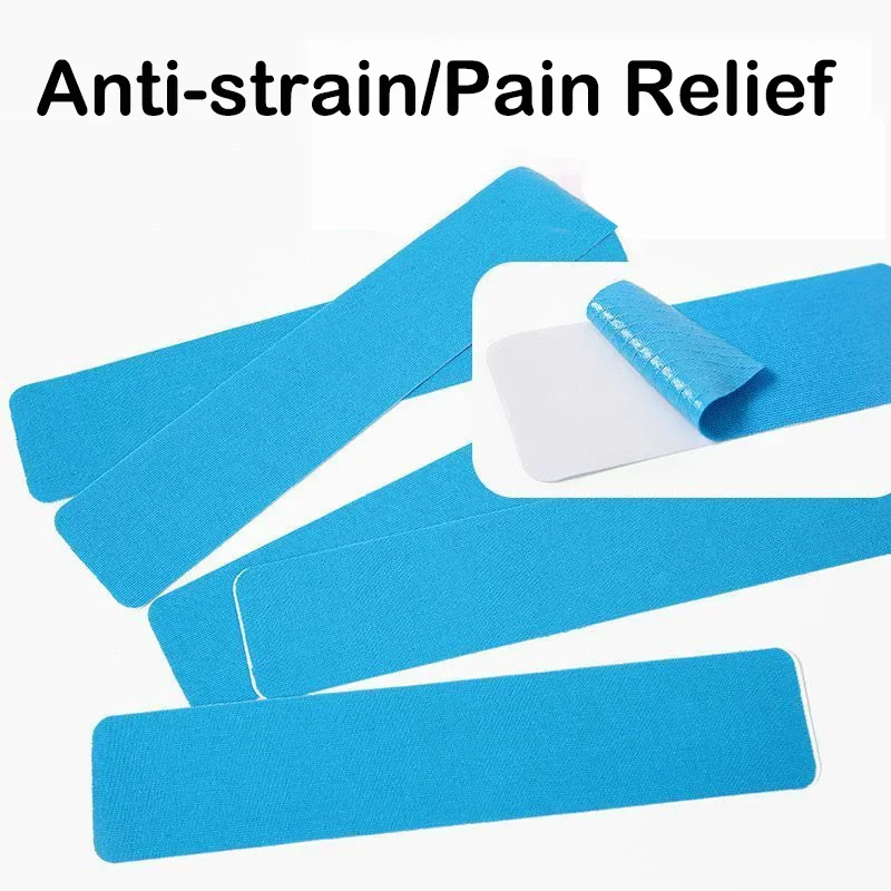 Sports Tape Muscle Patch Kinesiology Tape 5cmX5m Pre Cut Elastic Exercise Waterproof Breathable Intramuscular Tape