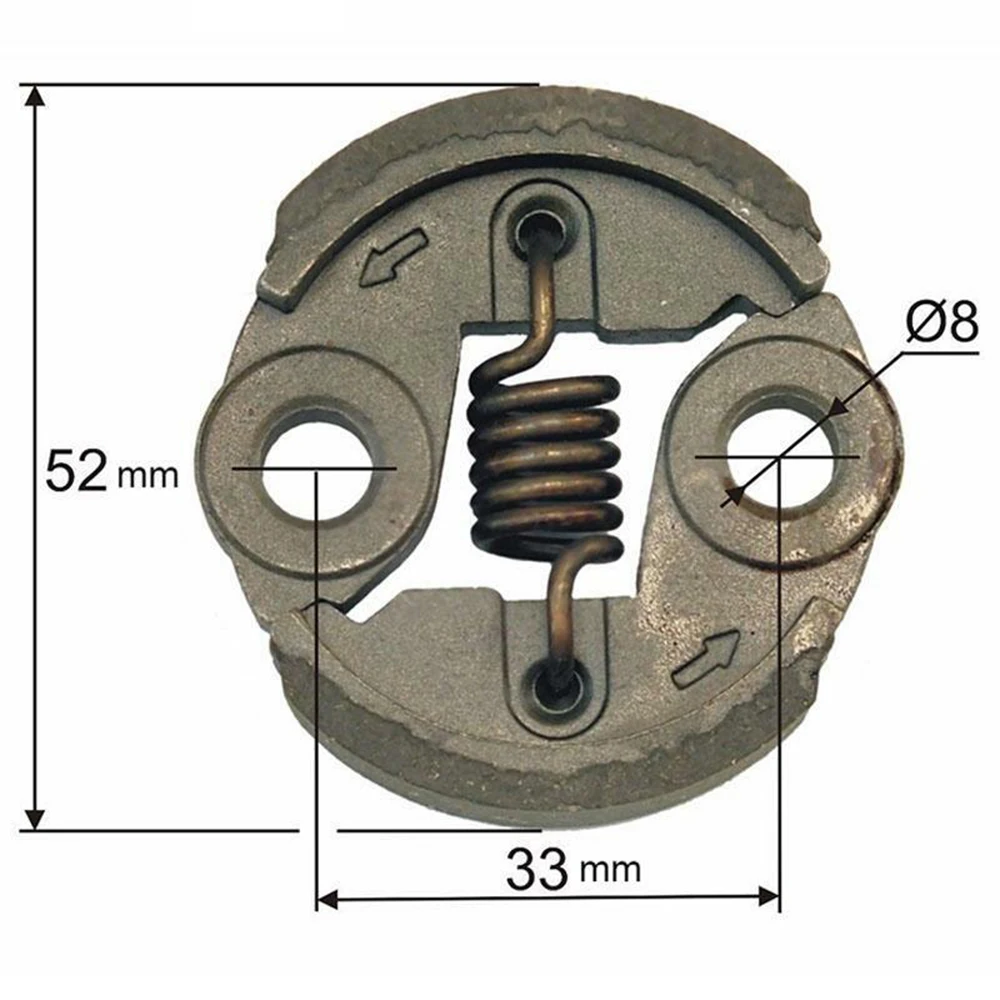 

Enhanced Replacement Clutch for Various Brush Cutters and For Hedge Trimmers Compatible with 23cc 26cc 32cc 34cc trimmers