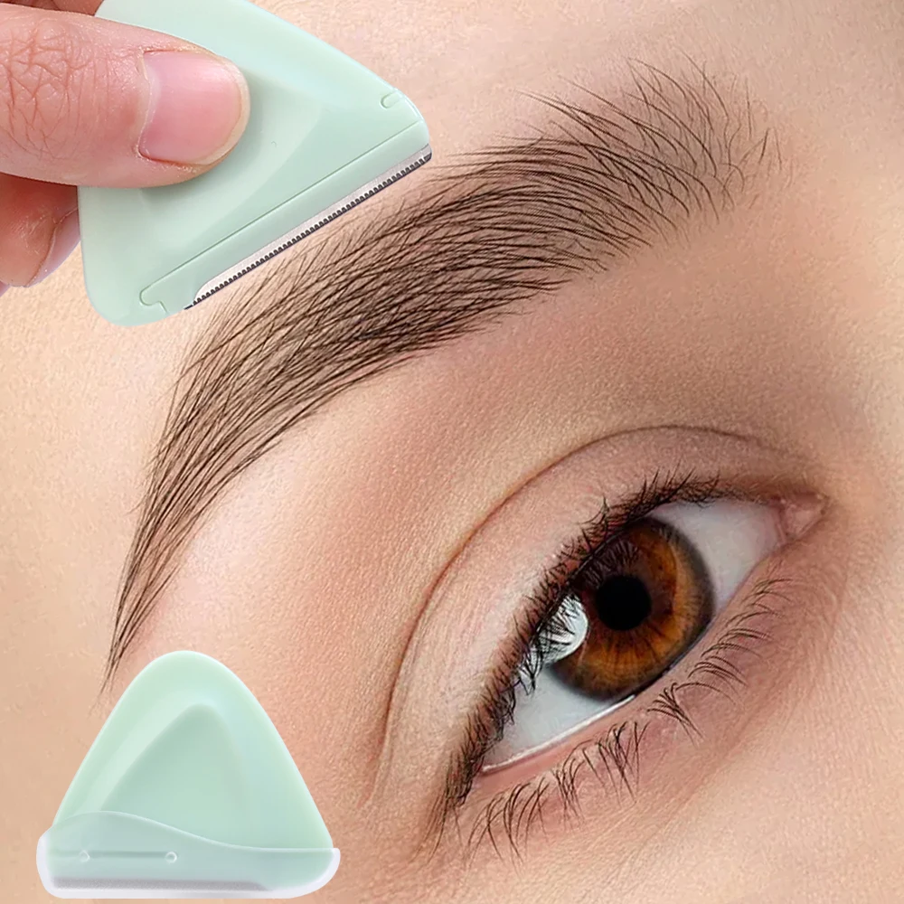 Japanese-style Eyebrow Trimmer Portable Facial Hair Remover Blade Shaver Eyebrow Shaper with Precision Cover Facial Hair Remover eyebrow trimmer set eyebrow trimmer eyebrow razor set hair shaver eyebrow razor facial hair remover eyebrow scissors hair remover eyebrow trimmer blade face shaver