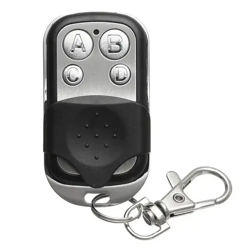 Garage Door Gate Opener Duplicator 4-Button Metal Buttons 433MHz Universal Clone Fixed Learning Rolling Code Gate Duplicator - Image 6