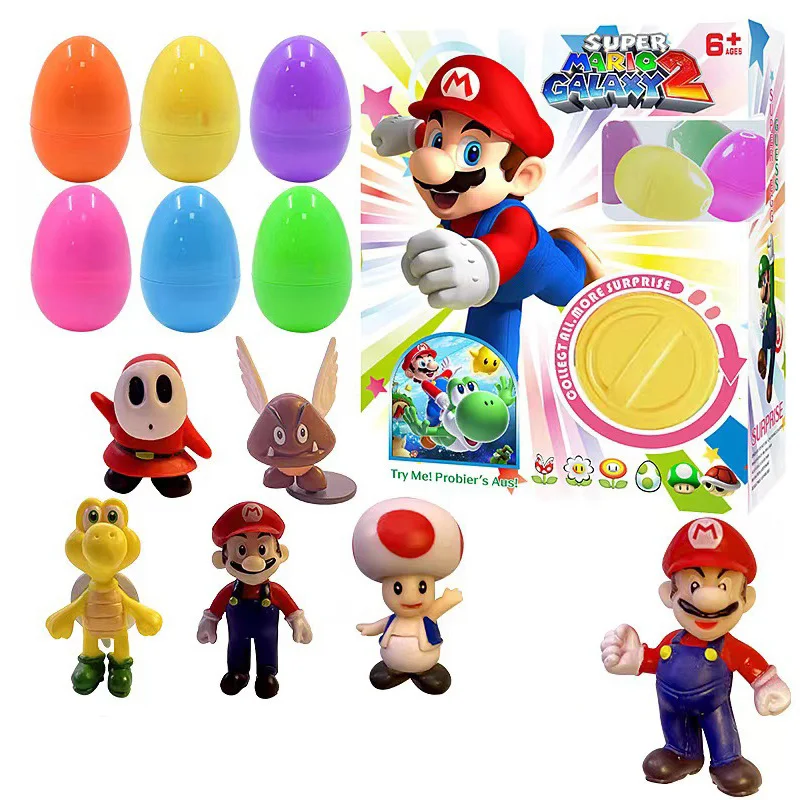 Gacha Super Mario 3D World Keychains Surprise Toy