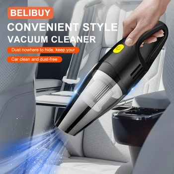 BELIBUY Car Vacuum Cleaner Multifunctional Household Cleaning Machine High-Power Handheld Wireless Office Carpet Cleaner Machine 1