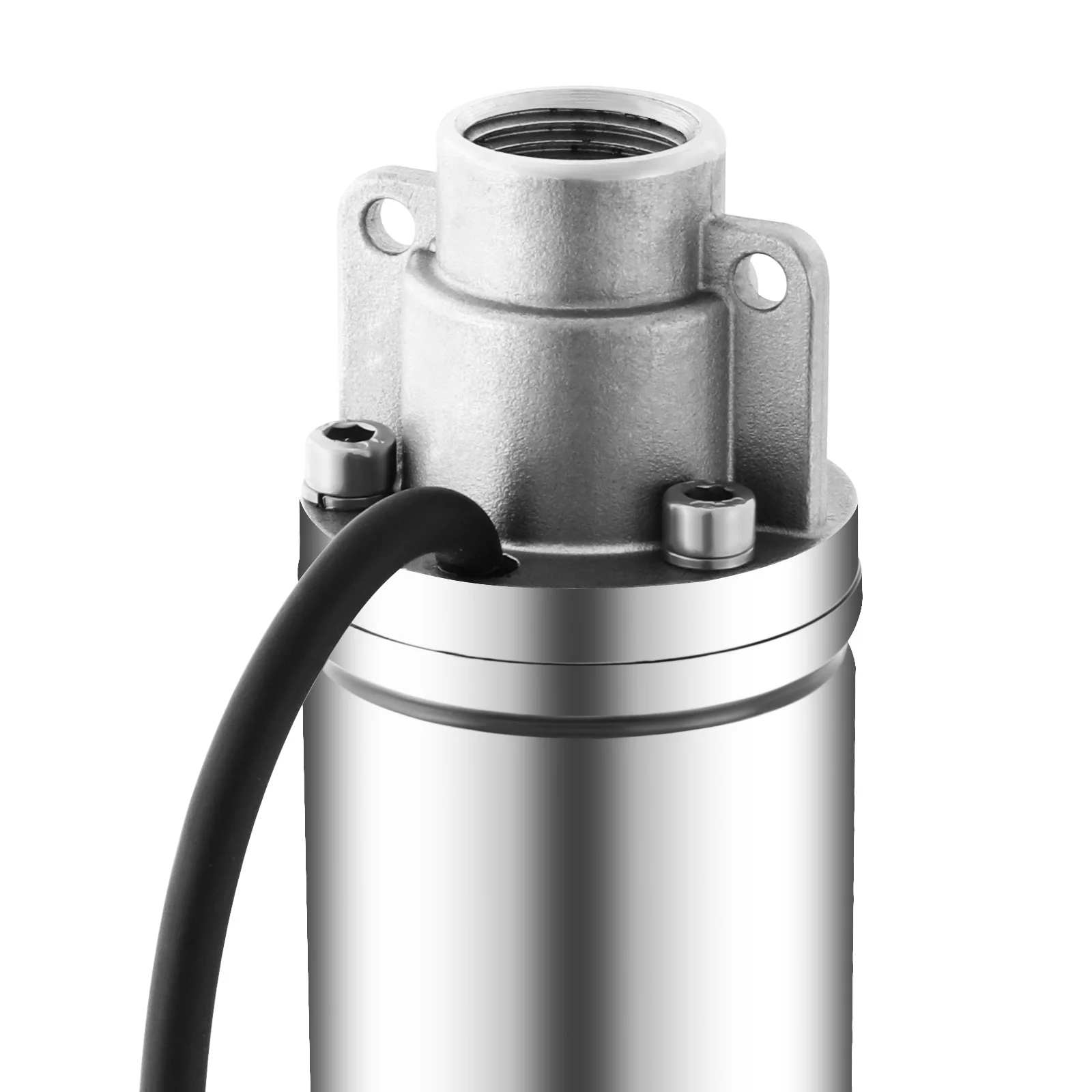 Pompa Dell'Acqua Sommergibile Per Pozzo Profondo In Acciaio Inossidabile Con Pannello Solare 300W 30m