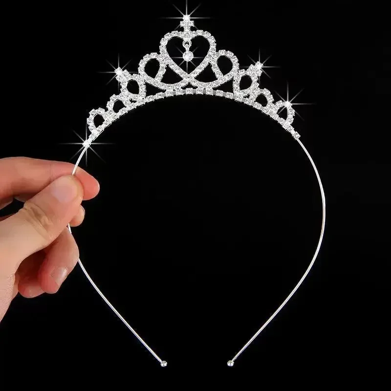 Luxurious Princess Crown Kid Girls Wedding Party Accessiories Hair Jewelry Princess Crown Party Accessiories Tiaras Headband hair accessories,hair headband accessories,children jewelry set