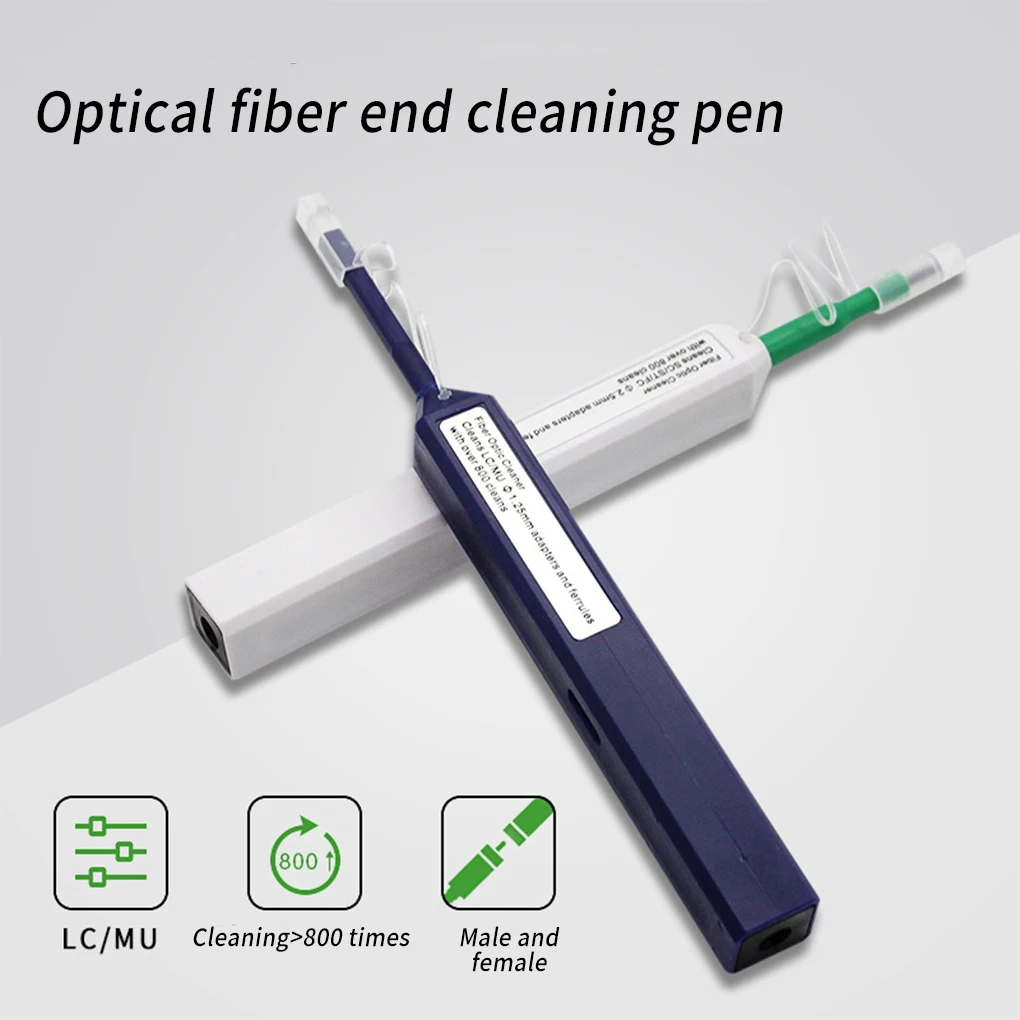 

Fiber Optic Connector Cleaning Pen Lightweight SC ST 1 25mm LC Connectors