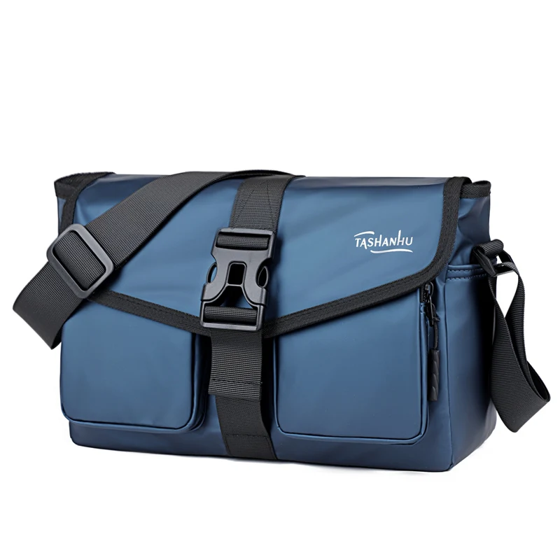 Men's Messenger Bag - adjustable strap - shoulder bag, simple professional and daily portable bag for work, travel and commuting