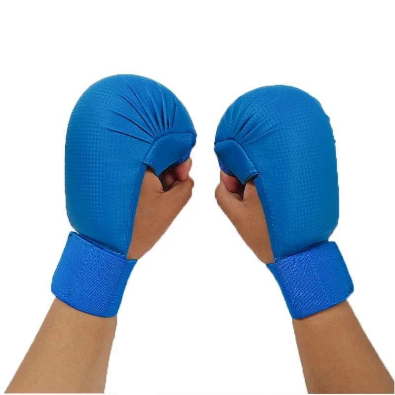 White karate gloves high qulity adults kids martial arts gloves taekwondo protector boxing