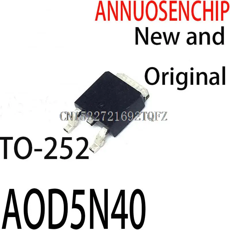 4pcs/lot New And Original D5n40 Fqd5n40 To-252 5a 400v Aod5n40 ...