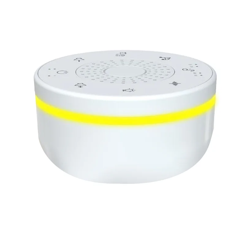 Sleep White Noise Portable Sound Machine For Adults Kids Baby, With 30 Soothing Sounds,5 Color Night Light,3 Timer
