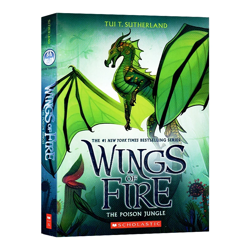 

Wings of Fire 13 The Poison Jungle, Teen English in books story, Magic Fantasy Adventure novels 9781338214529