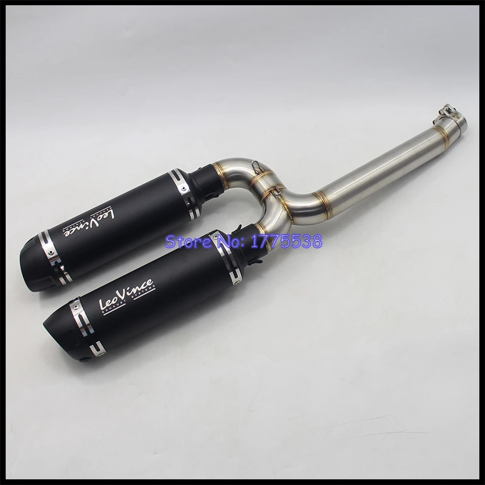 ヤマハFZ6S レオビンチマフラー