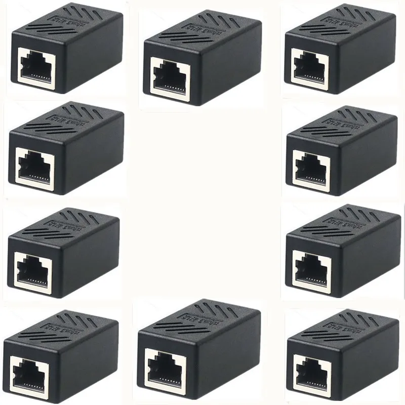 Tanie Kabel Ethernet Extender,RJ45 cat 5 cat 6 cat6a łącznik, złącze