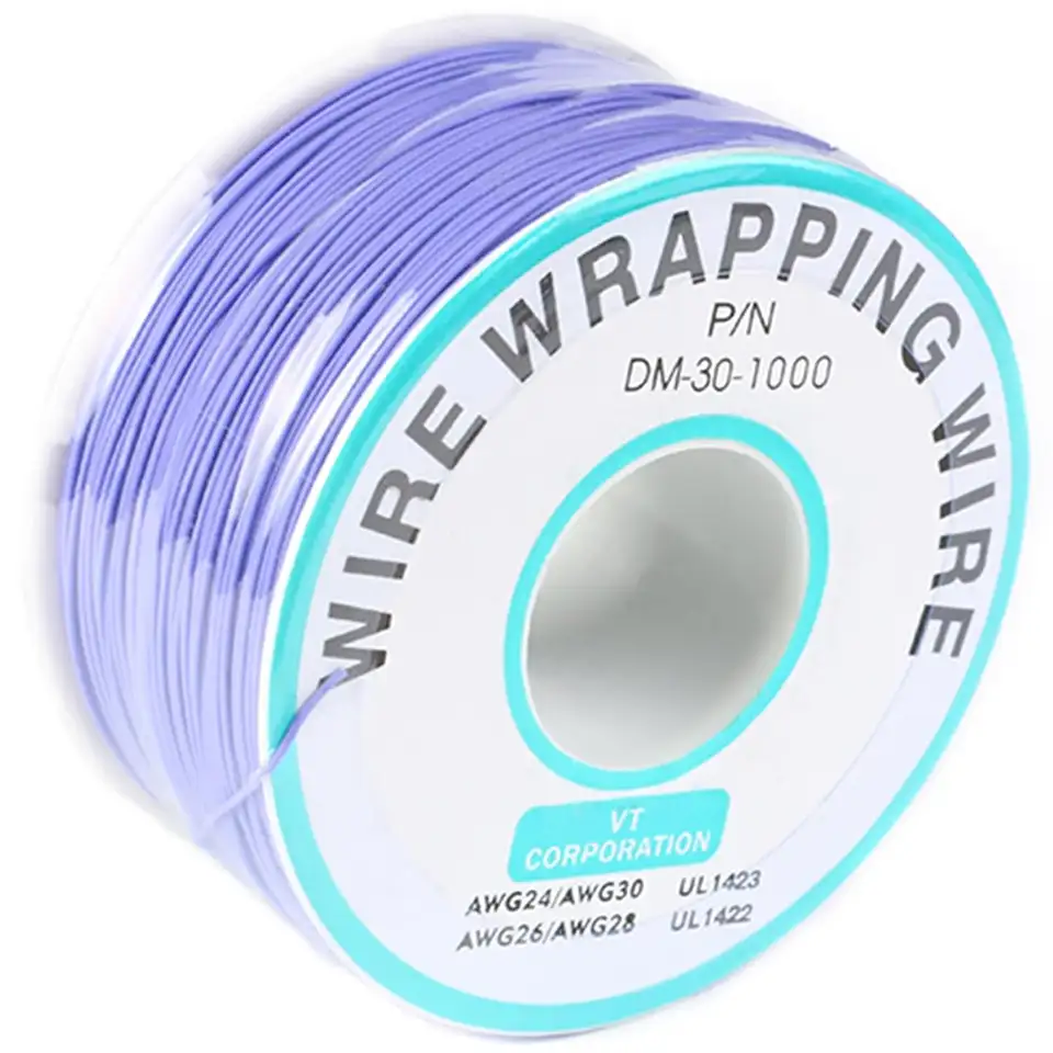 30AWG Tin Plated Copper Wire Wrapping Wire Cable Reel Electrical Soldering OK Wire 250m For LCD PCB Laptop Monitor image 17