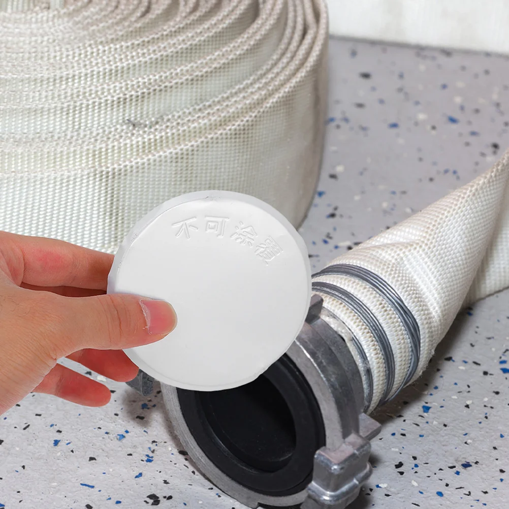 2 Pcs Sprinkler Head Cover Sprinklers Fire Covers White Iron Sprinker Ceiling Plate