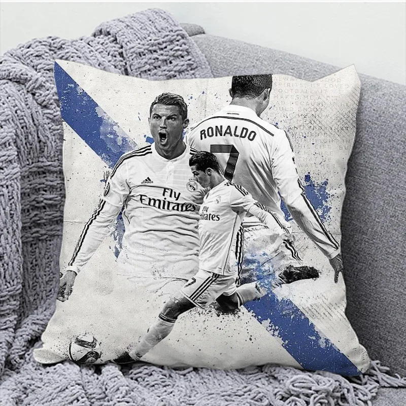 Cr7 Cristiano Ronaldo Pillow Cases Decorative Pillows Covers Pillowcases 45x45 Pillowcase Cushion Cover 45x45 Sofa Cushions Body