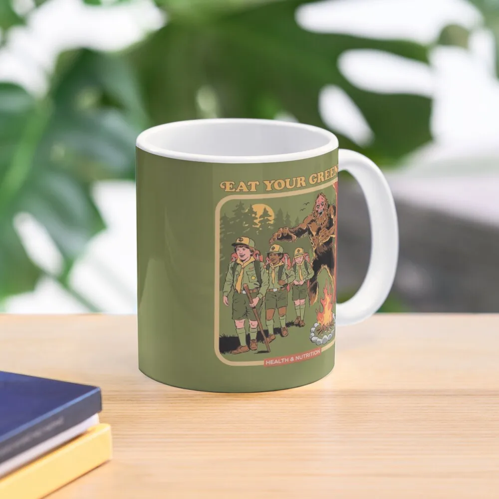 

Eat Your Greens Coffee Mug Cute Mugs