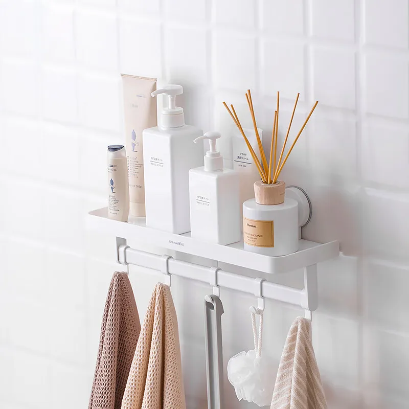 

CHAHUA Perforated Wall Mounted Shelves - The Ultimate Bathroom Storage Basket Solution for Organized Living