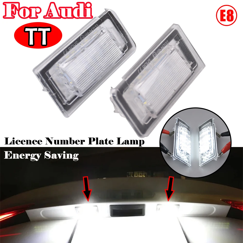 Luci Targa A Led Per Audi Tt Mk1 Audi Tt 8N Roadster 8 N9 Audi Tt Coupe 8 N3 Numero Lampade Ricambio Auto