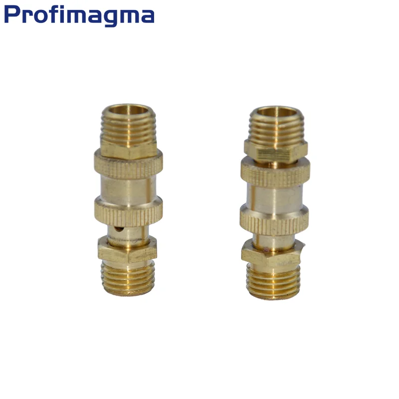 Push-pull valves 1/4 Male thread Small switches Air compressor accessories Double outer filament